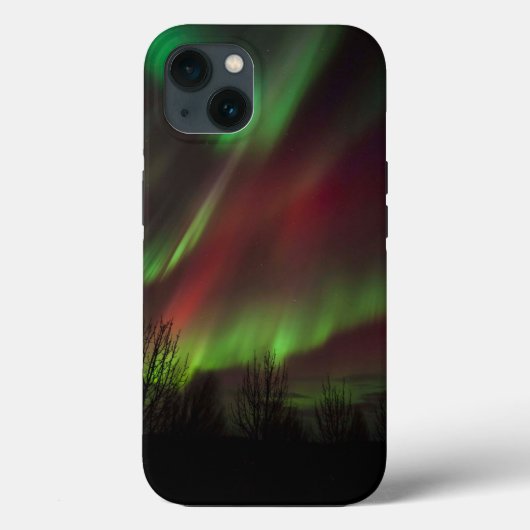 北欧のオーロラ | スカンジナビア半島 アイスランド Case-Mate iPhoneケース (裏面)