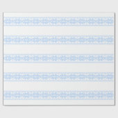 北欧のクリスマスのセーターパターン ラッピングペーパー (フラット)