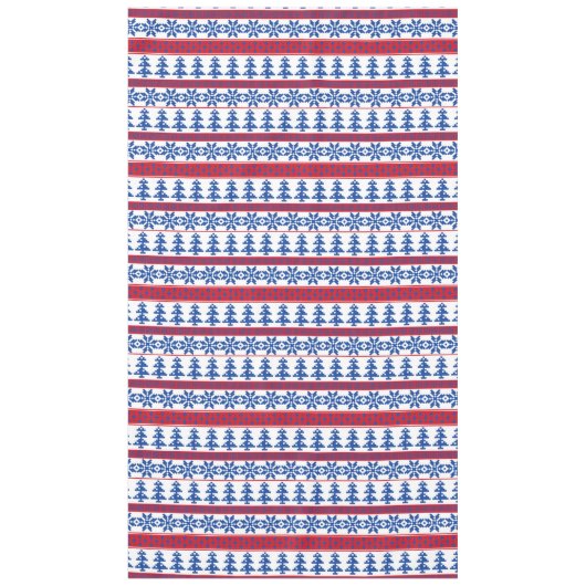 北欧のクリスマスツリー テーブルクロス (正面)