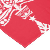 北欧のクリスマス装飾 テーブルクロス (アングル)