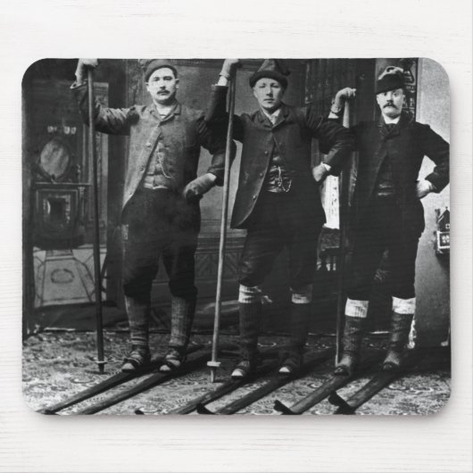 北欧のスキークラブ マウスパッド (正面)