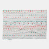 北欧のライトウィンターパターン キッチンタオル (横)