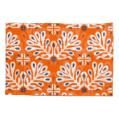 北欧の伝統：民族フローラモザイク。 枕カバー (裏面)