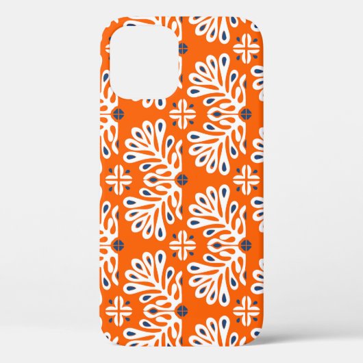 北欧の伝統:民族フローラモザイク。 Case-Mate iPhoneケース (裏面)