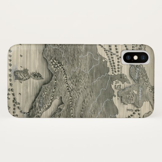 北欧の侵入 Case-Mate iPhoneケース (裏面(横))
