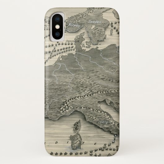 北欧の侵入 Case-Mate iPhoneケース (裏面)
