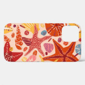北欧の夏の海:ヒトデ模様 Case-Mate iPhoneケース (裏面 (横))