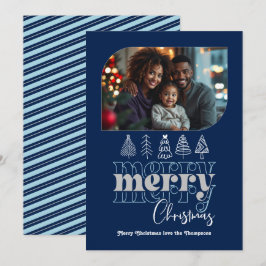 北欧の夜 現代レトロ ドゥードル クリスマス フォト