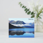 北欧の山々、北海、撮影… ポストカード (スタンド正面)