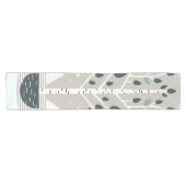 北欧の山と樺の木の木 ショートテーブルランナー (横)