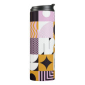 北欧の幾何学的：手書きのアートワーク。 タンブラー (回転左)