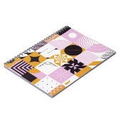 北欧の幾何学的：手書きのアートワーク。 ノートブック (左側)