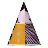 北欧の幾何学的：手書きのアートワーク。 パーティーハット (裏面)