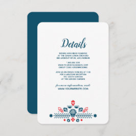 北欧の愛 |の結婚ゲスト詳細 招待状