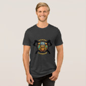 北欧の戦士 トライブレンドＴシャツ (正面全面)