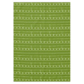 北欧の木と星のパターン テーブルクロス (正面)