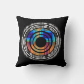 北欧の未来モノグラム クッション (裏面)