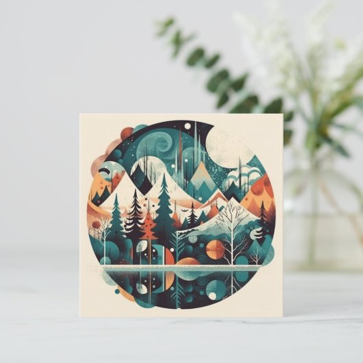 北欧の松と峰 (スタンド正面)