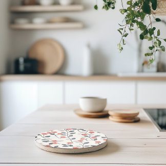 北欧の果実スカンジナビア様式の石コースター コースター