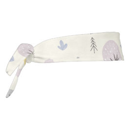 北欧の森林のシームレスなパターン タイヘッドバンド