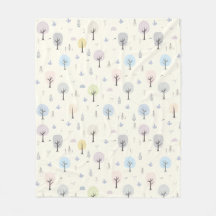 北欧の森林のシームレスなパターン