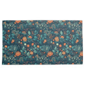 北欧の植物と花 枕カバー (正面右)