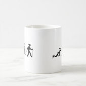 北欧の歩く コーヒーマグカップ (中央)