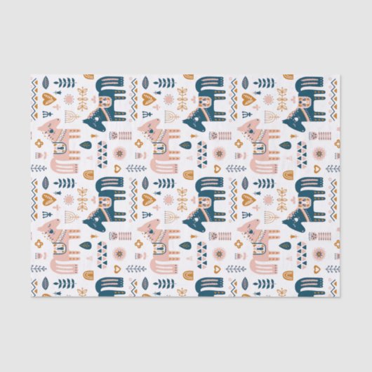 北欧の民俗馬 薄葉紙 (正面)