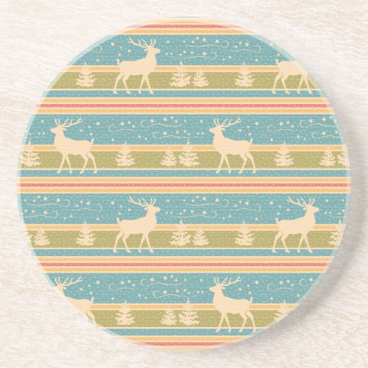 北欧の民族の新年パターン コースター (正面)