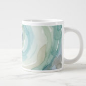 北欧の水色ジャンボマグ ジャンボコーヒーマグカップ (右)