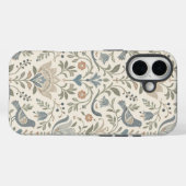 北欧の花と鳥のスカンジナビアンフラワー Case-Mate iPhoneケース (裏面 (横))