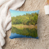 北欧の荒野、スベージュ、 クッション (ブランケット)