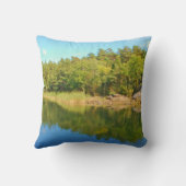 北欧の荒野、スベージュ、 クッション (裏面)