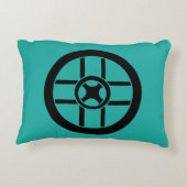 北欧の記号: 車輪の十字 アクセントクッション (裏面)
