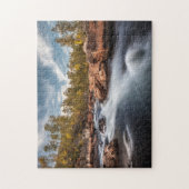 北欧の風景の写真 ジグソーパズル (縦)