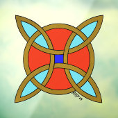 北欧の魔女の結び目からの保護 ウィンドウサイン (シート3)