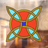 北欧の魔女の結び目からの保護 ウィンドウサイン (シート2)