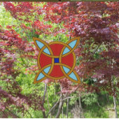 北欧の魔女の結び目からの保護 ウィンドウサイン