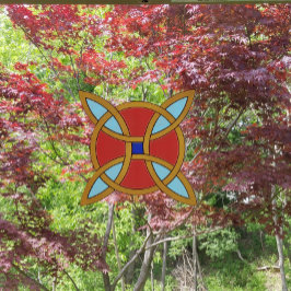 北欧の魔女の結び目からの保護 ウィンドウサイン