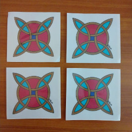 北欧の魔女の結び目からの保護 ウィンドウサイン