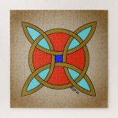 北欧の魔女の結び目からの保護 ジグソーパズル (縦)