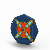 北欧の魔女の結び目からの保護 フォトブロック (右)