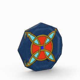 北欧の魔女の結び目からの保護 フォトブロック