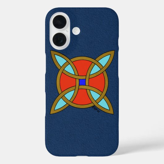 北欧の魔女の結び目からの保護 Case-Mate iPhoneケース (裏面)