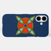 北欧の魔女の結び目からの保護 Case-Mate iPhoneケース (裏面 (横))