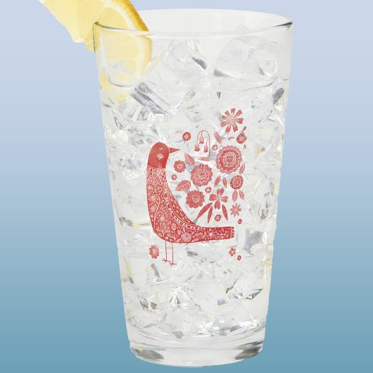 北欧の鳥 タンブラーグラス