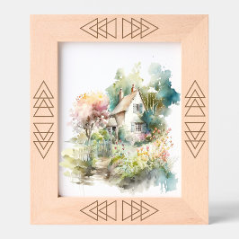 北欧アート レーザー彫刻フレーム