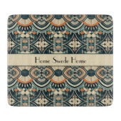 北欧アールデコのカスタマイズ カッティングボード (正面)