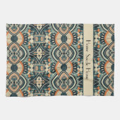 北欧アールデコのカスタマイズ キッチンタオル (横)