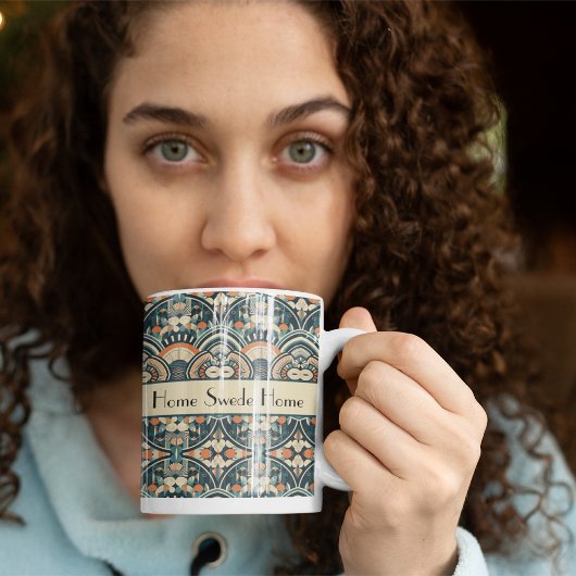 北欧アールデコのカスタマイズ ツートーンマグカップ